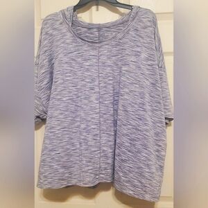 LIVI For LANE BRYANT Active Short Sleeve Lightweight Hoodie. Plus 22/24